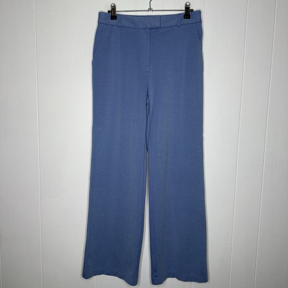 J. McLaughlin Women’s Broderick Wide Leg Pants Blue Size 8